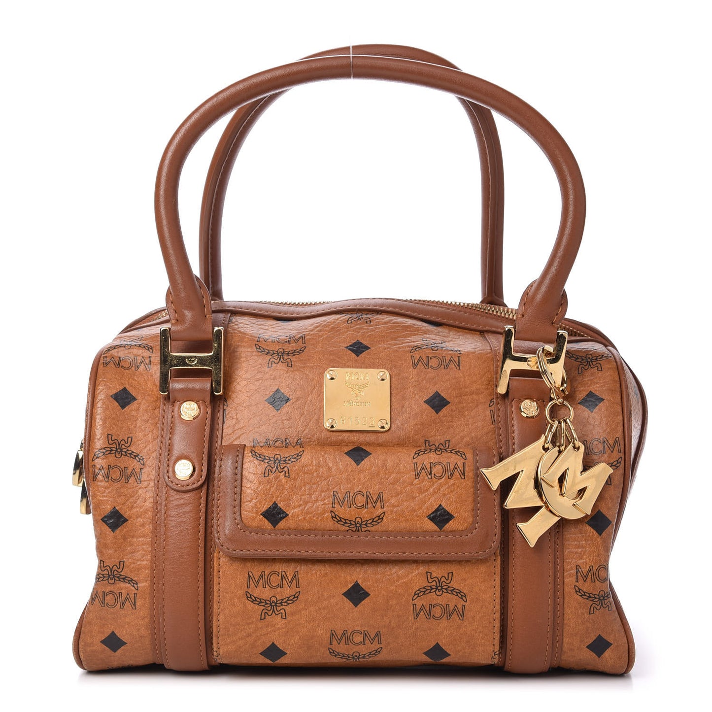 Visetos Satchel Cognac