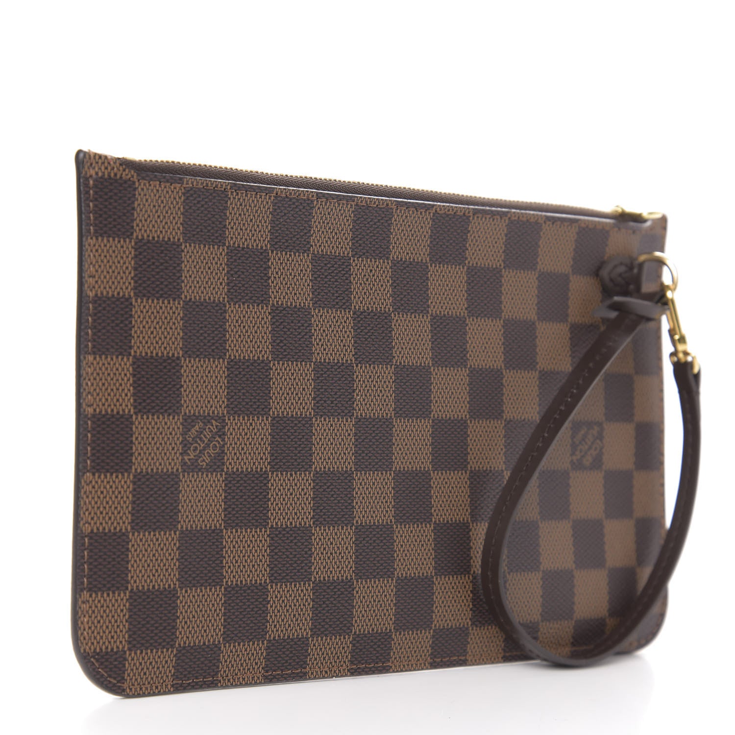 Louis Vuitton Damier Ebene Neverfull MM GM Pochette 3 of 8