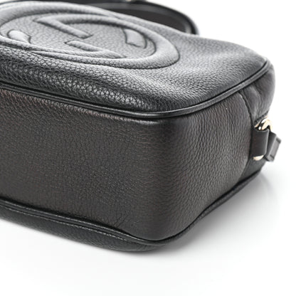 Gucci Pebbled Calfskin Small Soho Disco Bag Black 8 of 8