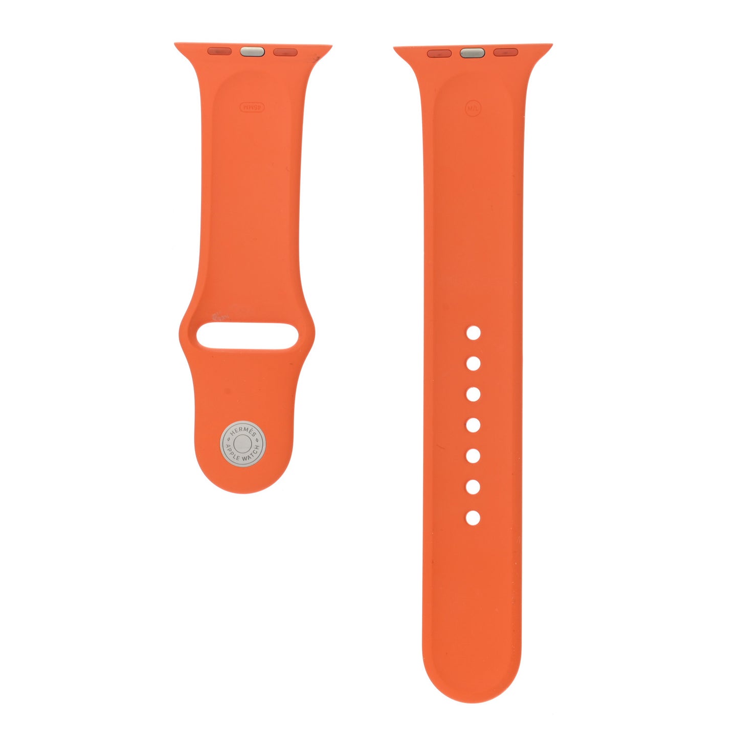 Silicone 45mm Apple Sports Watch Single Tour Band Orange