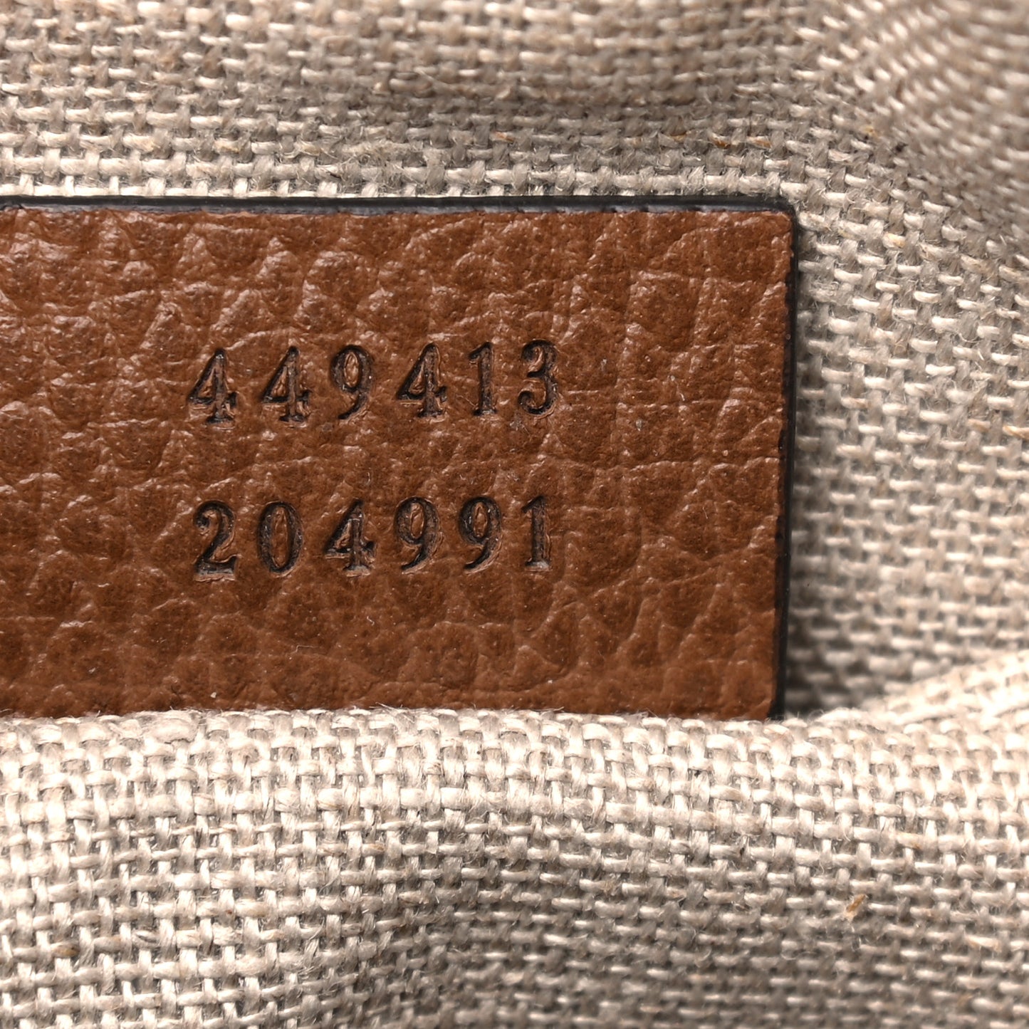 Monogram Mini Bree Messenger Bag Beige Tabacco