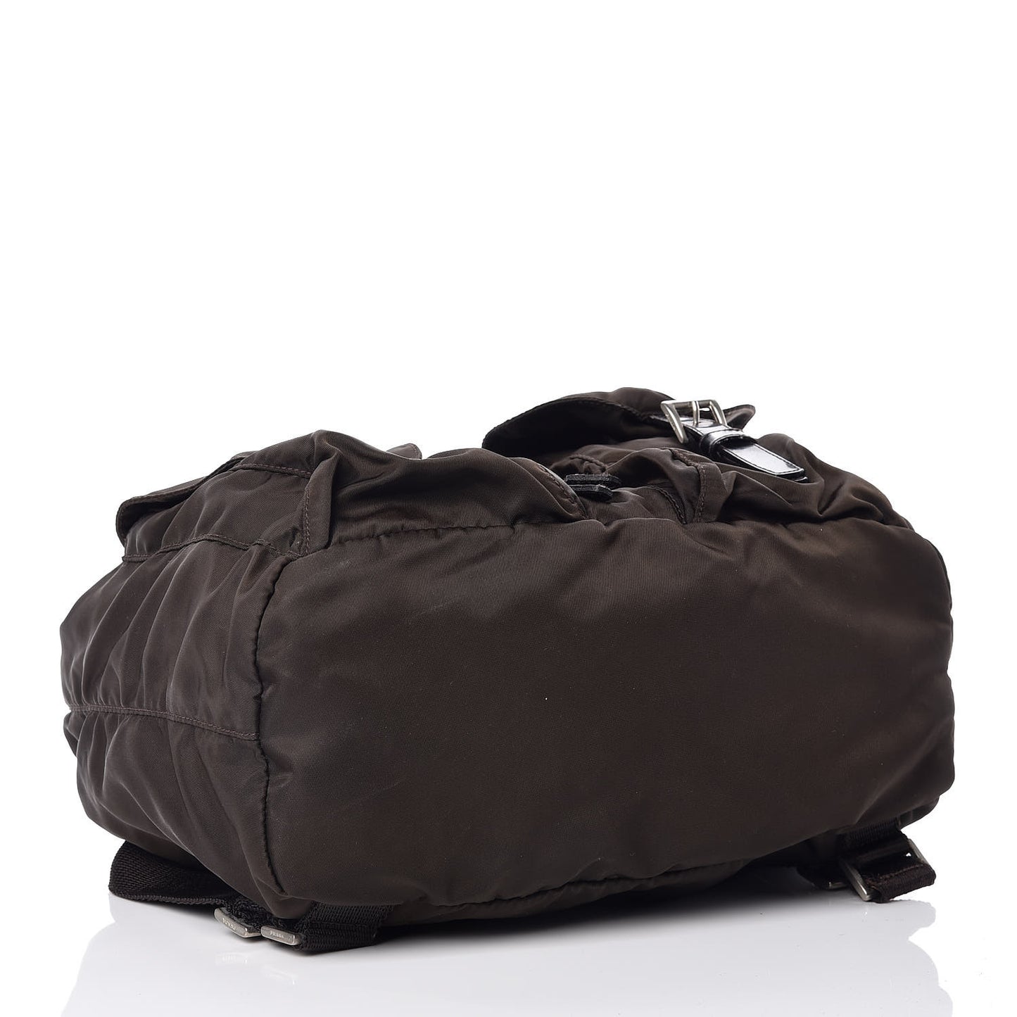 Nylon Vela Small Backpack Ebano