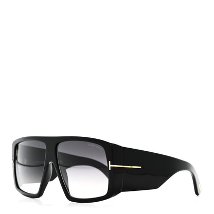 Tom Ford Raven Square Sunglasses TF1036 Black Black 1 of 7