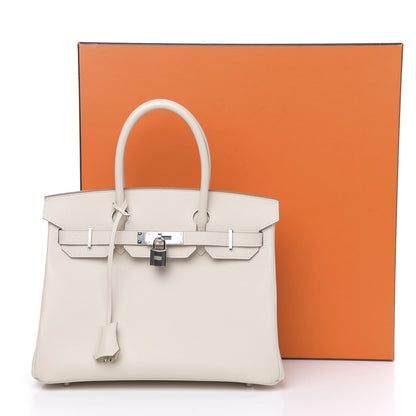 Hermes Epsom Birkin 30 Craie 10 of 10
