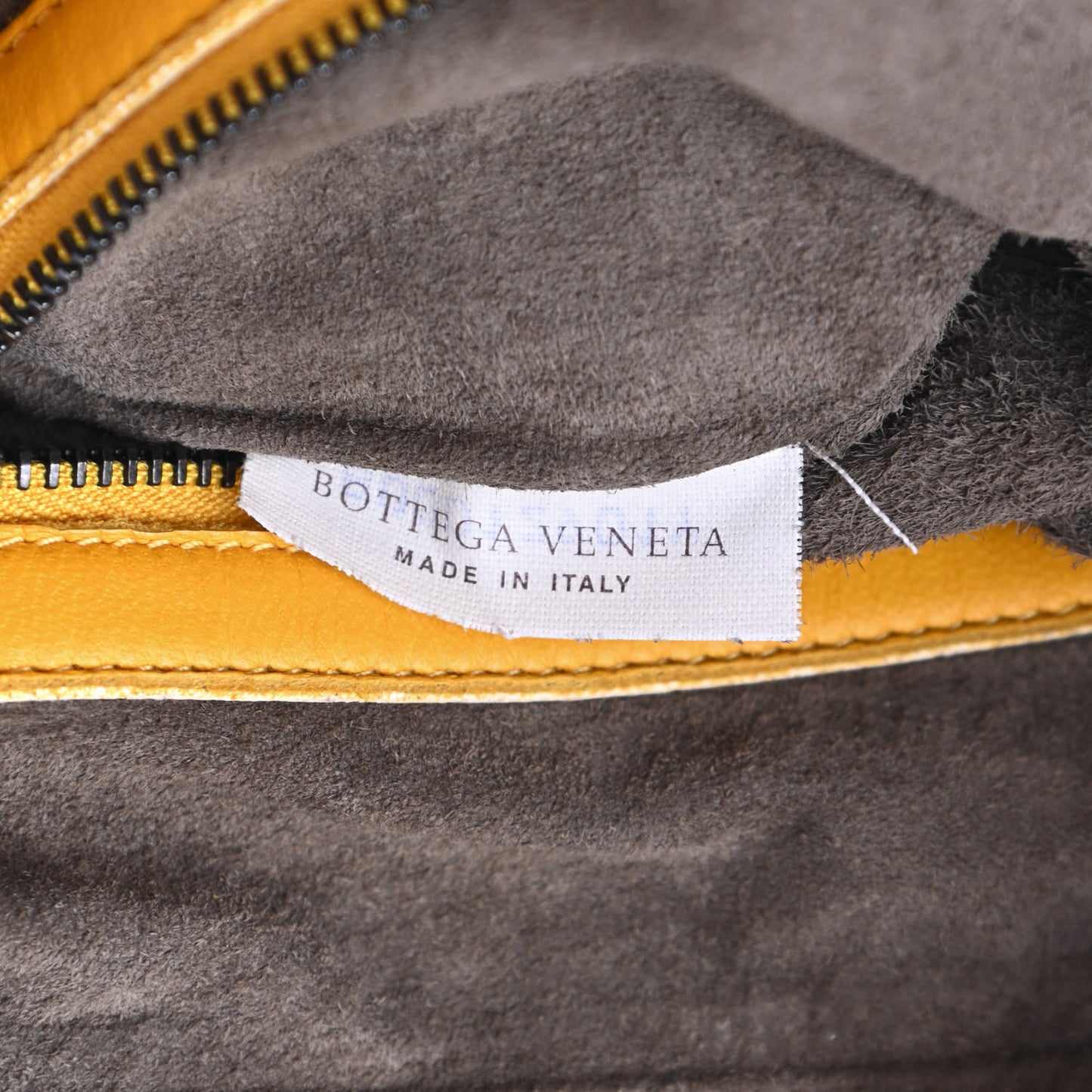 Nappa Intrecciato Large Veneta Hobo Yellow