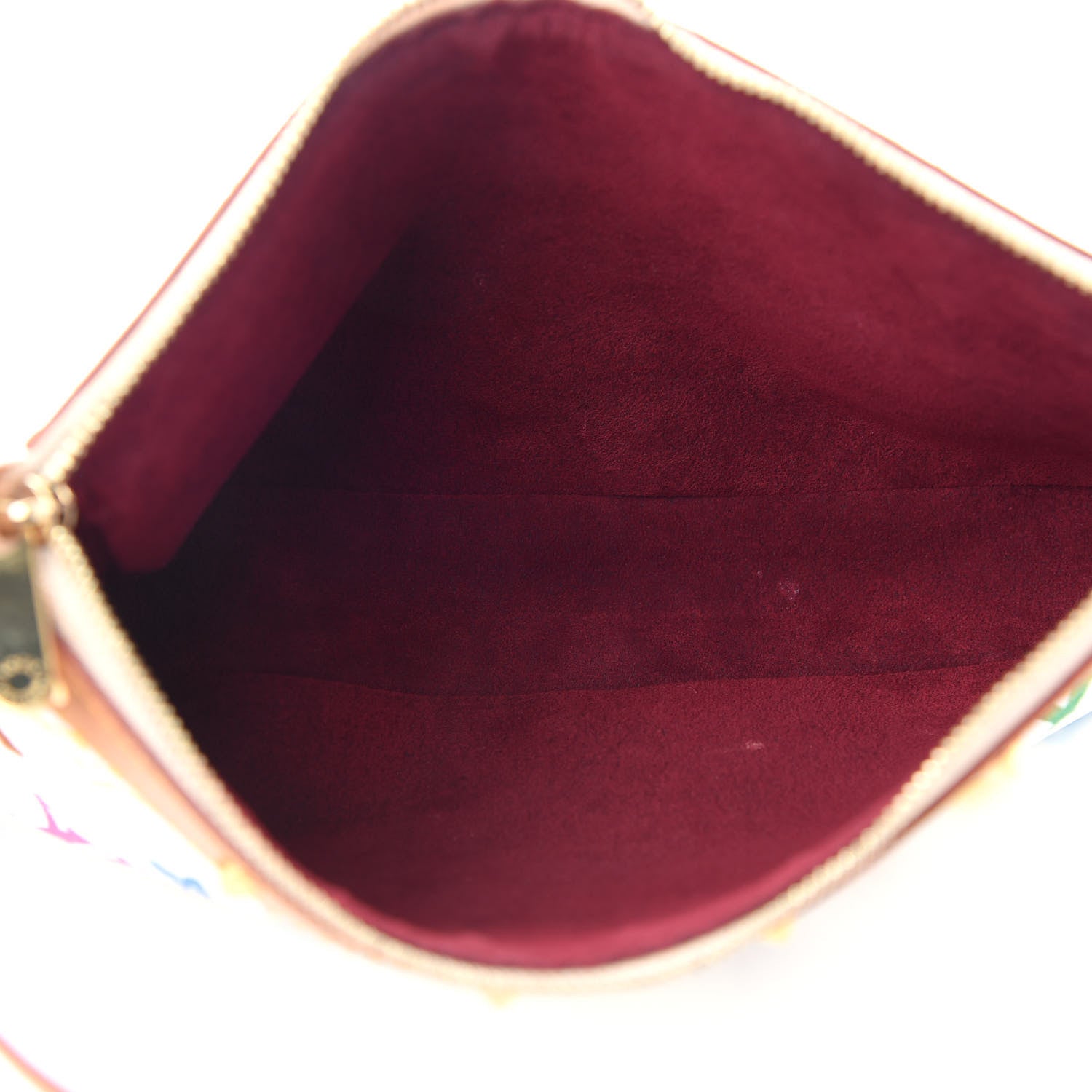 Louis Vuitton Monogram Multicolor Pochette Accessories White 4 of 8