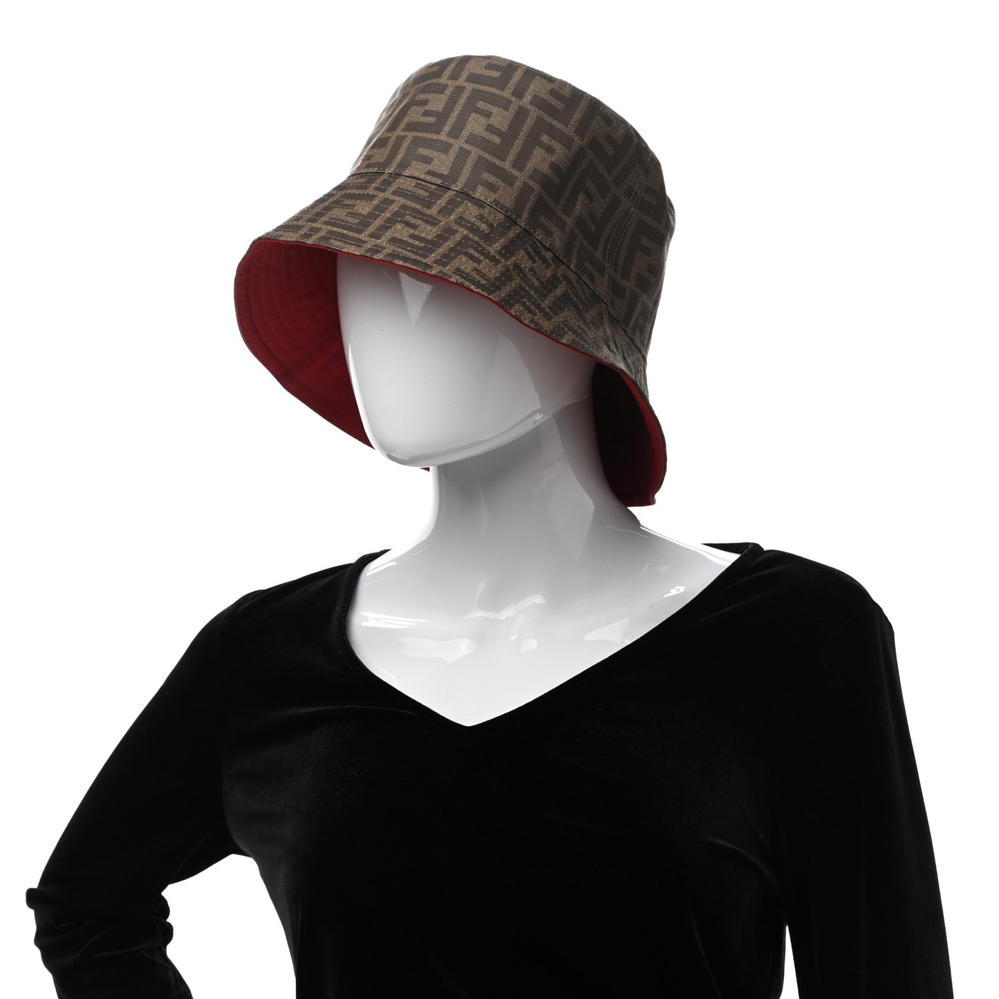 Technical Fabric FF Reversible Bucket Hat L Tobacco Red