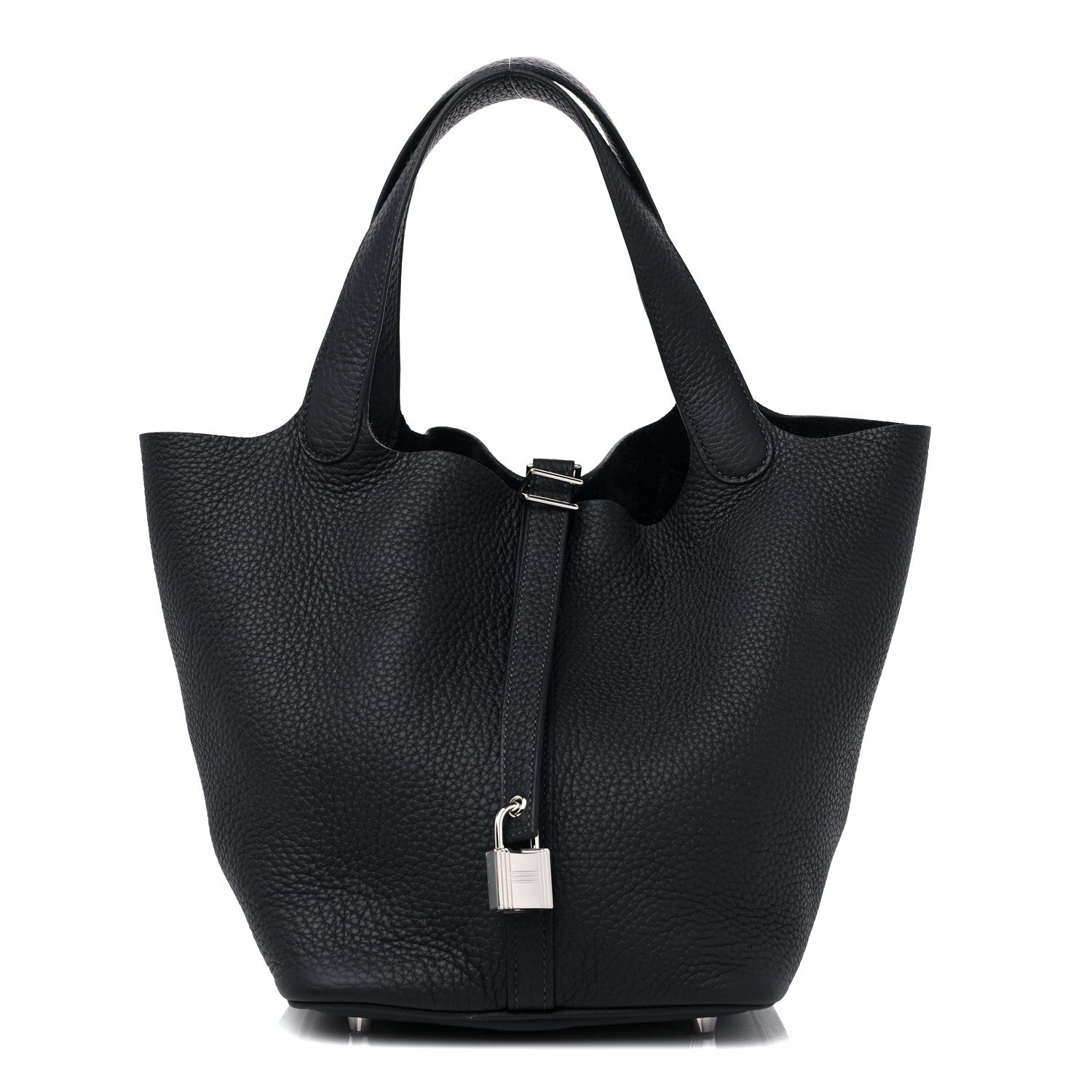 Hermes Taurillon Clemence Picotin Lock 22 MM Caban 1 of 9