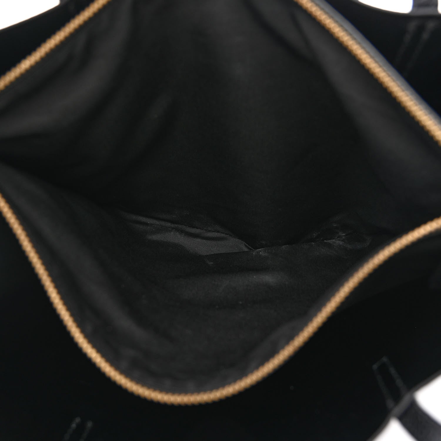 Marc Jacobs Grained Calfskin Grind Shopper Tote Black 6 of 11