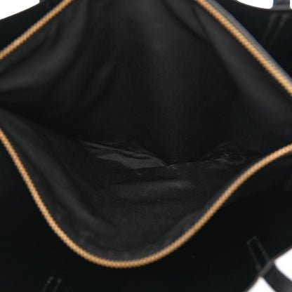 Marc Jacobs Grained Calfskin Grind Shopper Tote Black 6 of 11