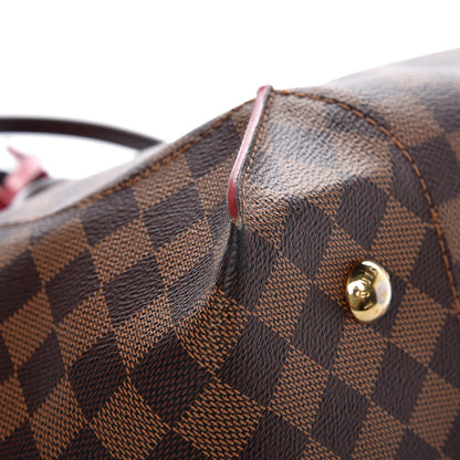 Louis Vuitton Damier Ebene Caissa Tote MM Cherry 9 of 13