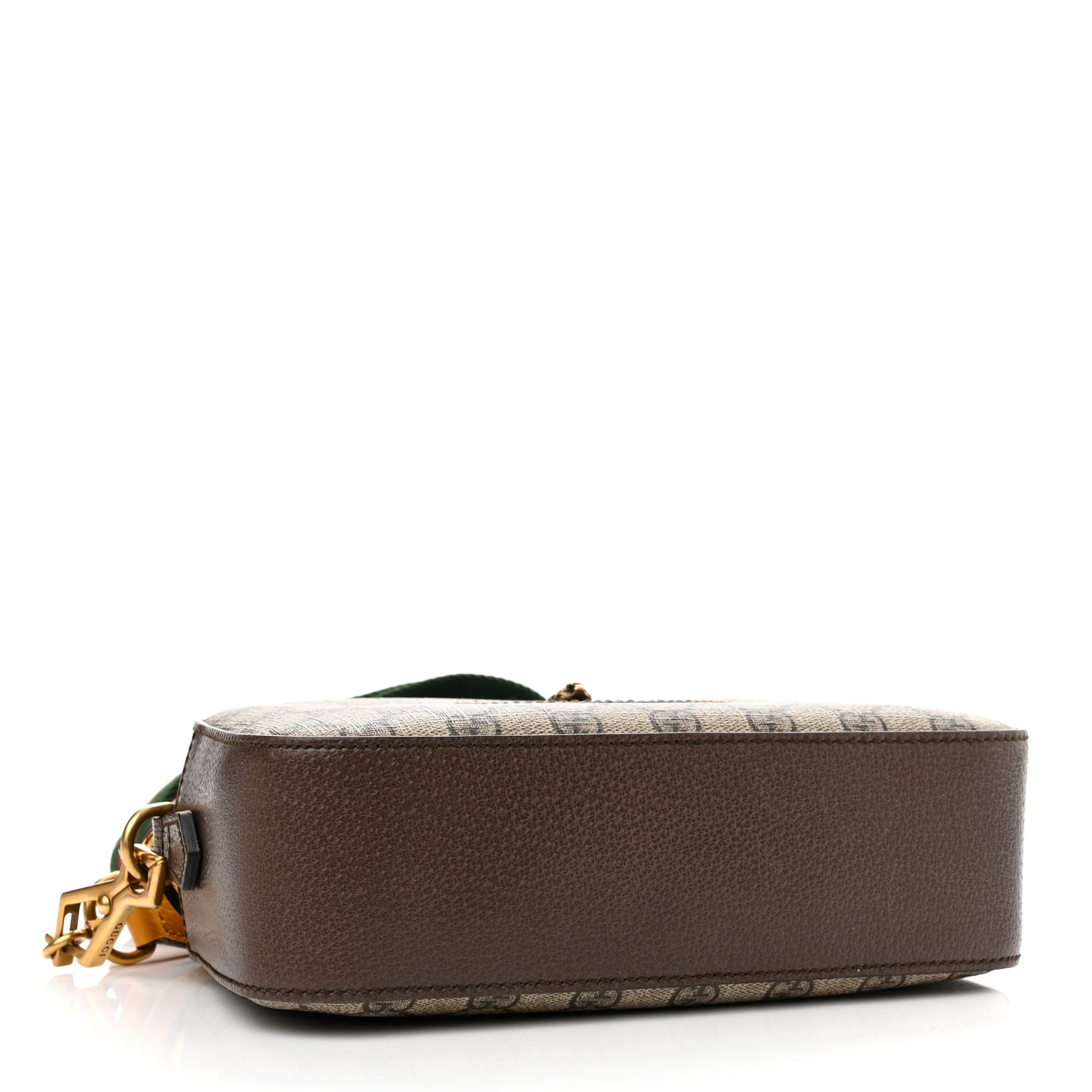 GG Supreme Monogram Web Neo Vintage Shoulder Bag Beige New Acero Crop