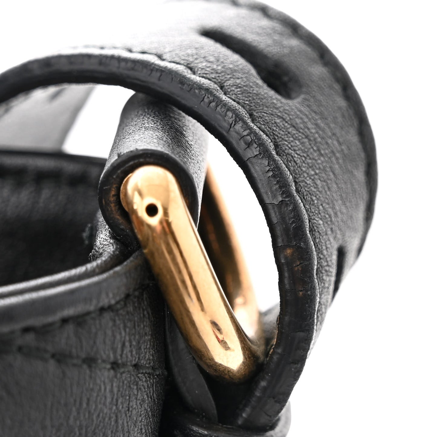 Calfskin Matelasse Sylvie Web GG Marmont Bucket Bag Black