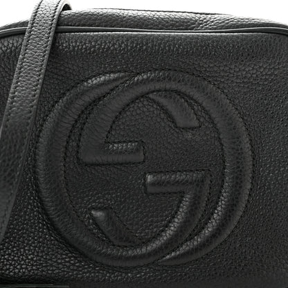 Gucci Pebbled Calfskin Small Soho Disco Bag Black 8 of 10