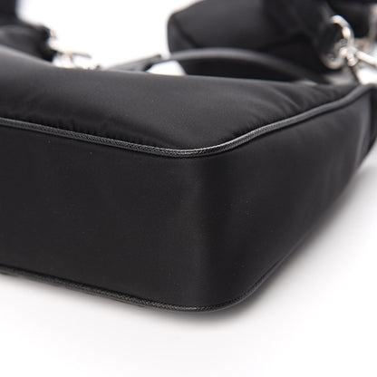 Prada Nylon Re-Edition 2005 Shoulder Bag Black 8 of 9