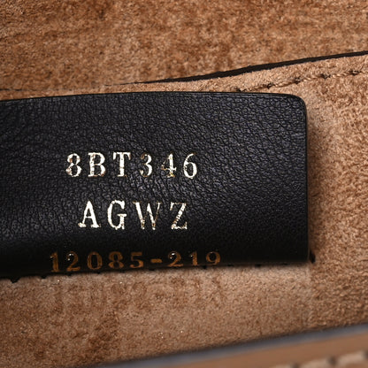 Fendi Vitello King Ribbon Plexiglass Moonlight Shoulder Bag Sand 6 of 6