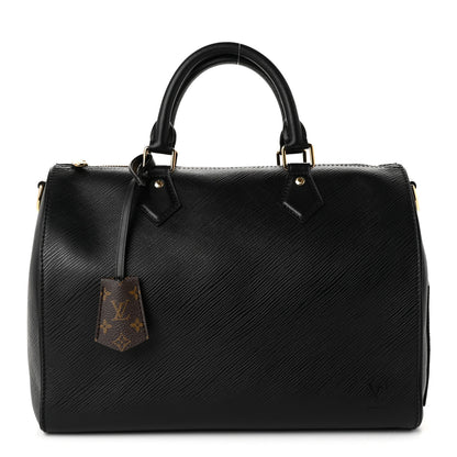 Louis Vuitton Epi Speedy Soft 30 Black 1 of 9