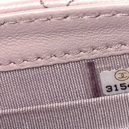 Chanel Lambskin Quilted Mini Trendy CC Clutch With Chain Light Pink 9 of 9