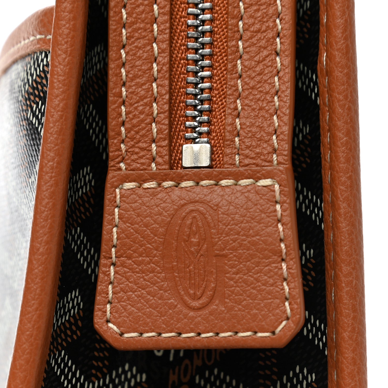Goyard Goyardine Jouvence MM Toiletry Pouch Black Gold 6 of 9