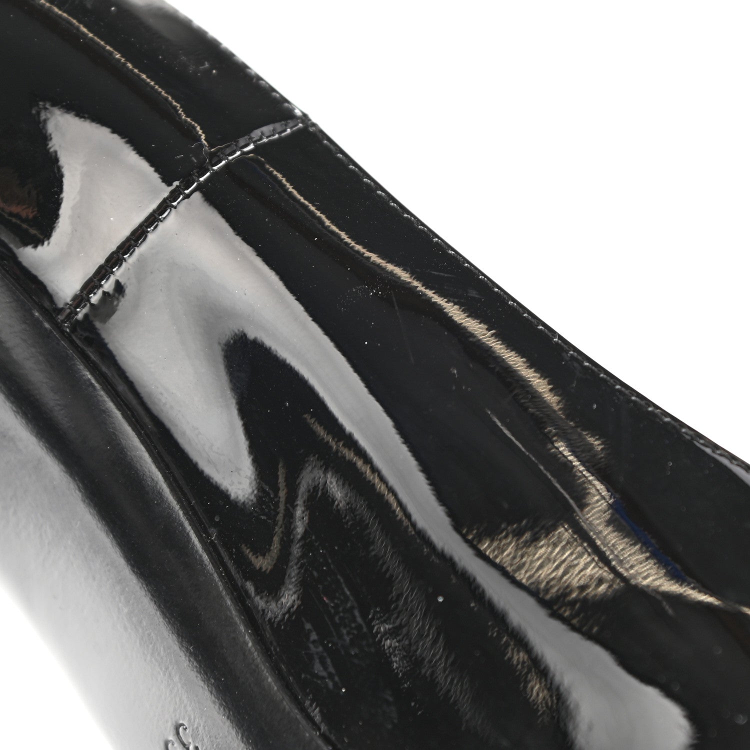 Saint Laurent Patent Opyum 110 Pumps 39.5 Black 9 of 10