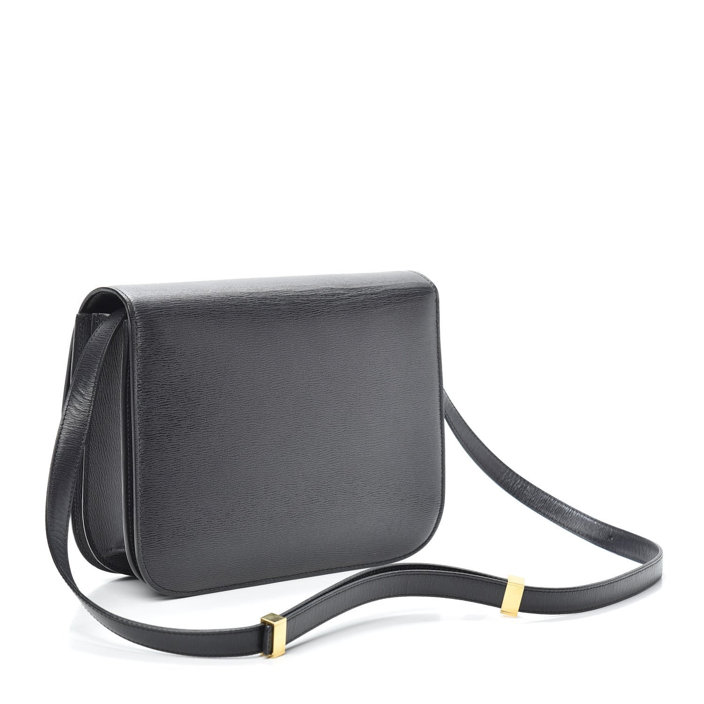 Liege Calfskin Medium Classic Box Flap Bag Liquorice