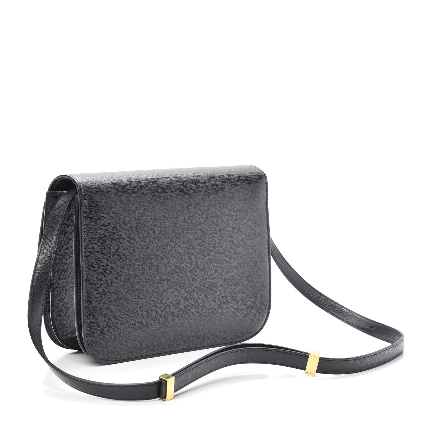 Celine Liege Calfskin Medium Classic Box Flap Bag Liquorice 3 of 8