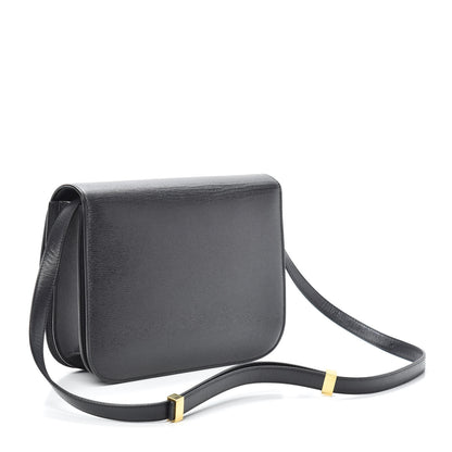Celine Liege Calfskin Medium Classic Box Flap Bag Liquorice 3 of 8