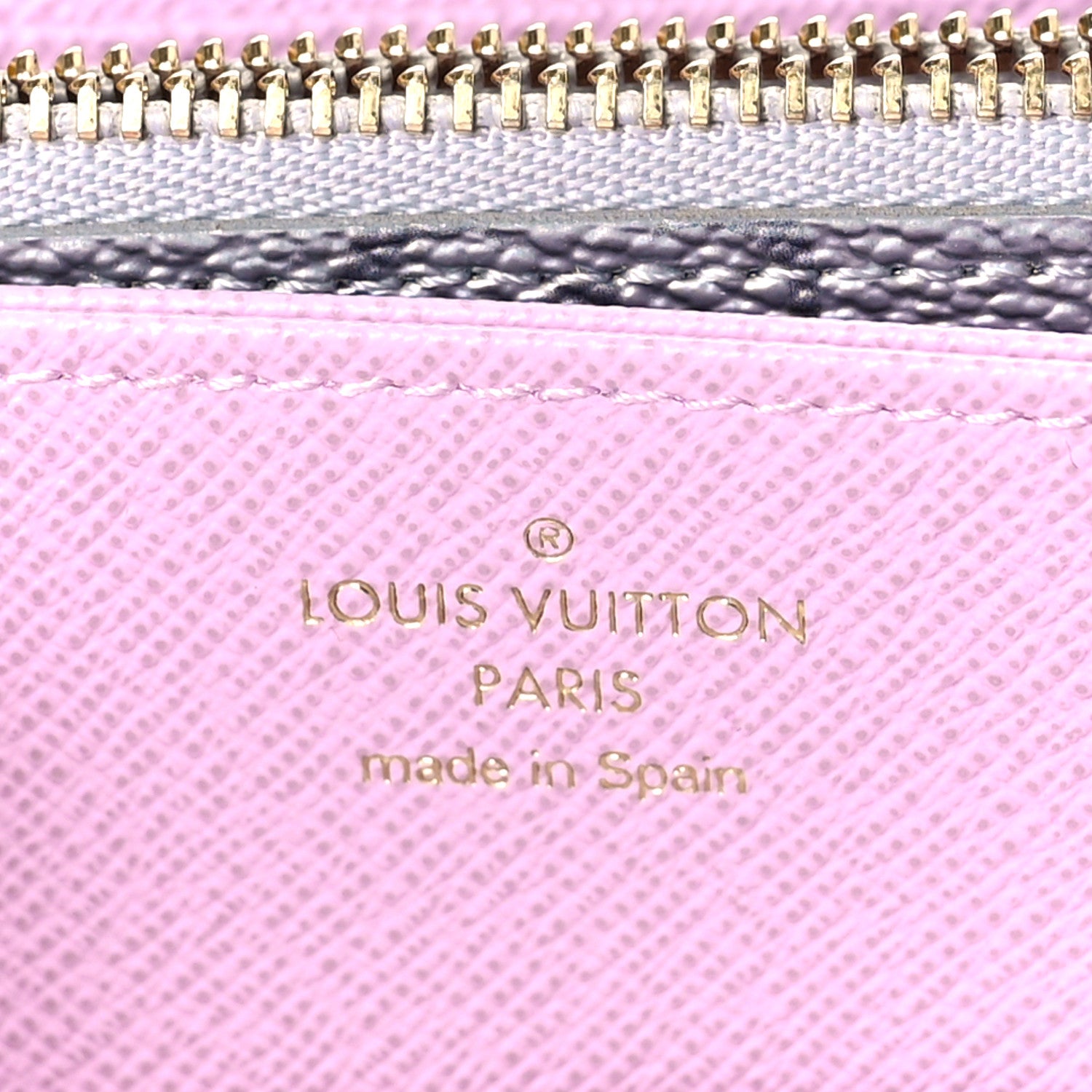 Louis Vuitton Metallic Monogram LV Garden Zippy Wallet Silver 6 of 9