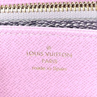 Louis Vuitton Metallic Monogram LV Garden Zippy Wallet Silver 6 of 9