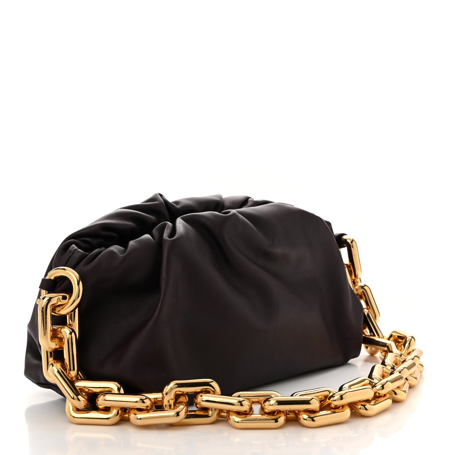 Bottega Veneta Calfskin The Pouch Chain Grape 3 of 10