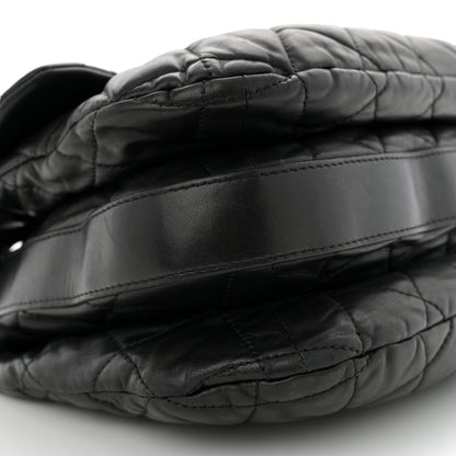 Chanel Lambskin Quilted Large Chanel 3 Flap Black 9 of 11