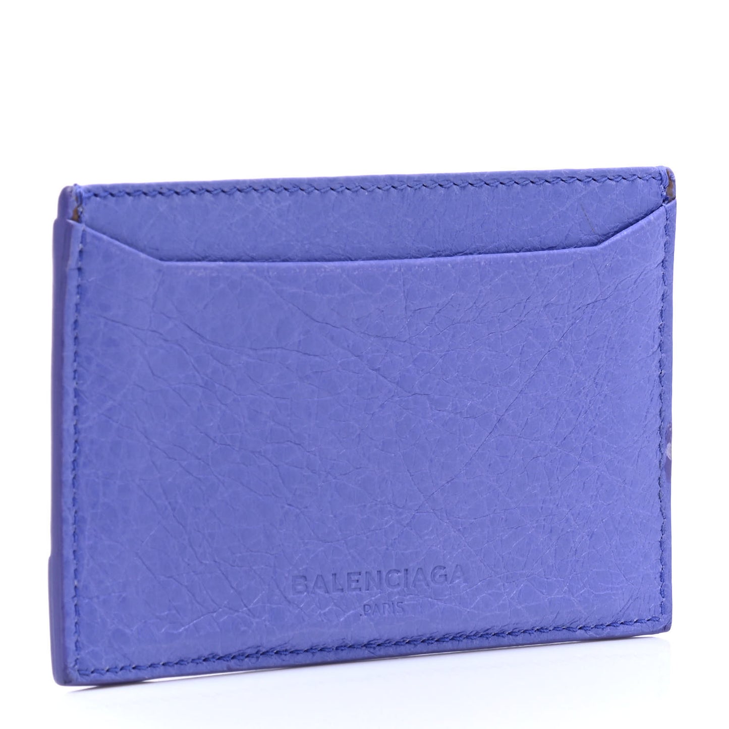Agneau Classic Hardware Card Case Mauve