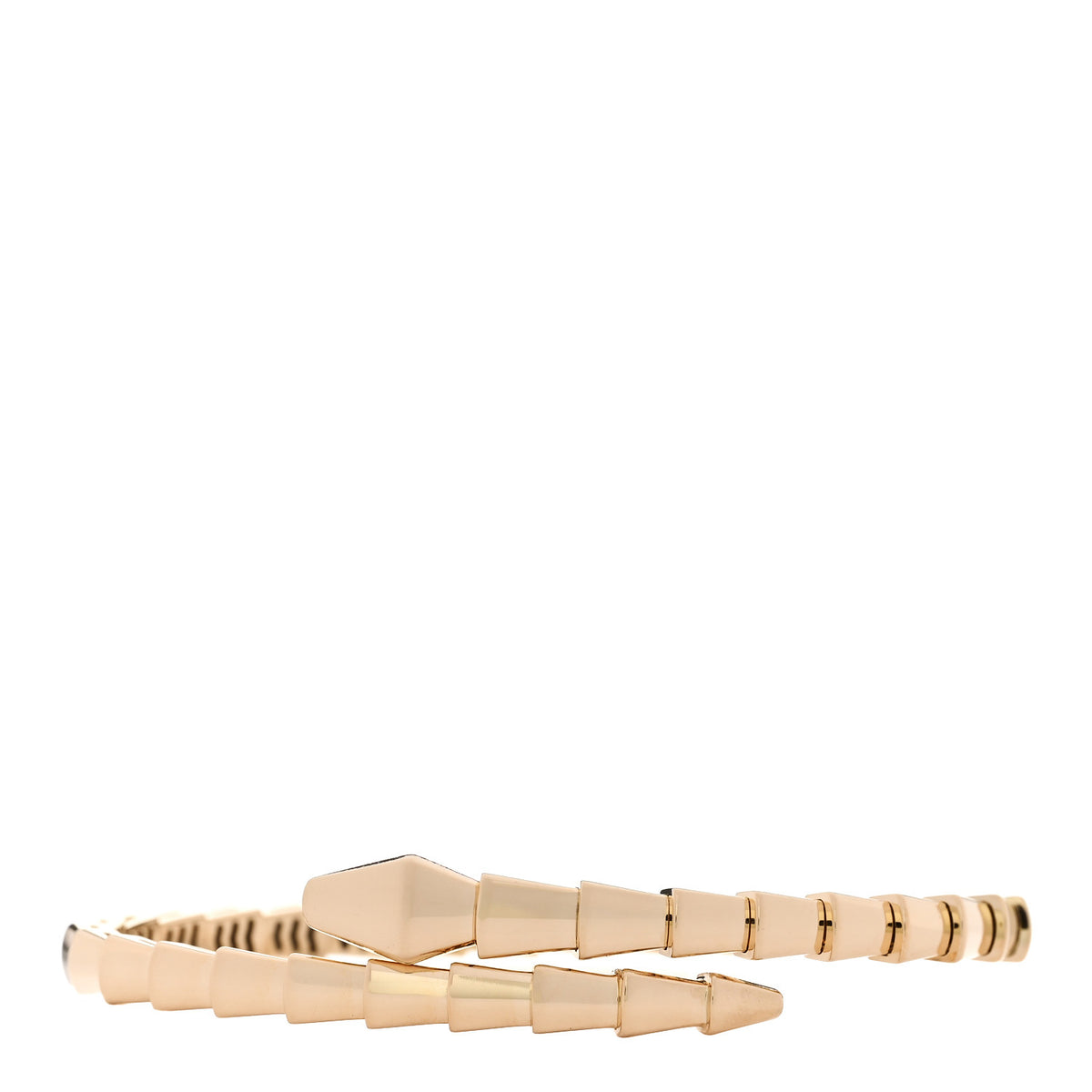Bulgari 18K Yellow Gold Serpenti Viper Bracelet 17 1 of 4