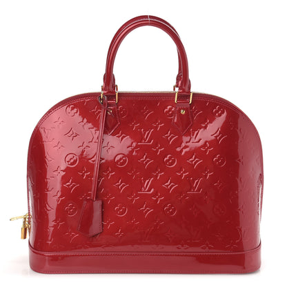 Louis Vuitton Vernis Alma MM Pomme D'Amour 1 of 10