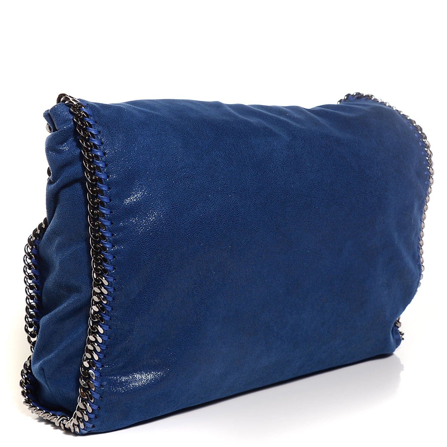 Stella McCartney Shaggy Deer Big Falabella Tote Beau Blue 3 of 10