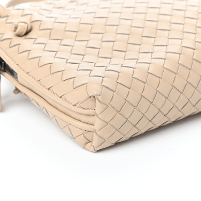 Bottega Veneta Nappa Intrecciato Nodini Crossbody Messenger Mink 8 of 9