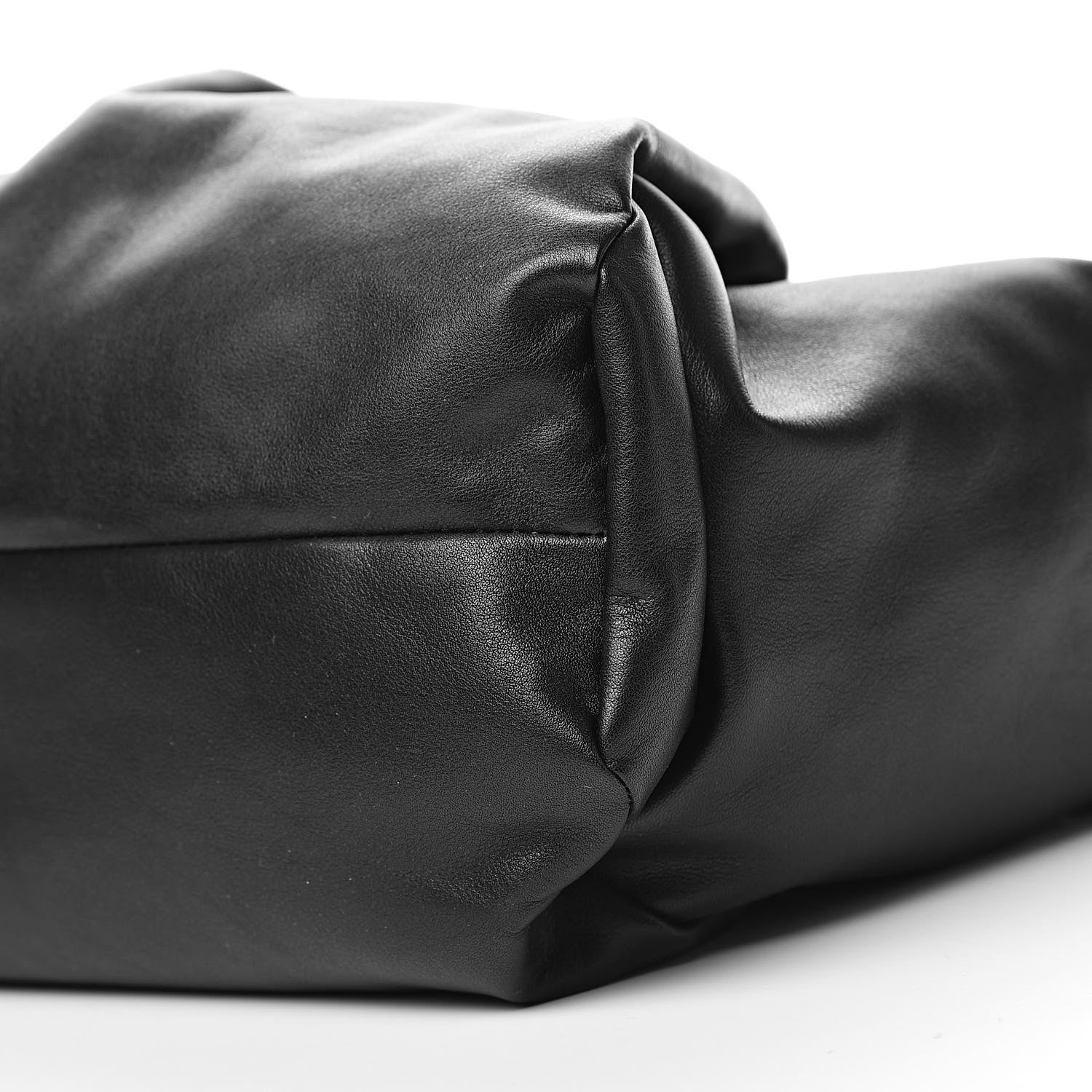 Bottega Veneta Smooth Butter Calfskin Small The Shoulder Pouch Black 9 of 10