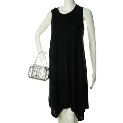 Chanel Metallic Lambskin Small Chocolate Bar Accordion Mademoiselle Flap Silver 2 of 9