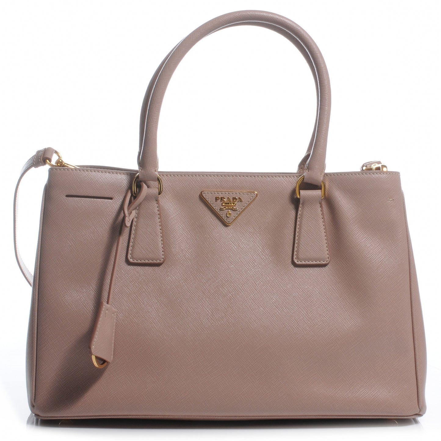 Saffiano Lux Tote Cammeo