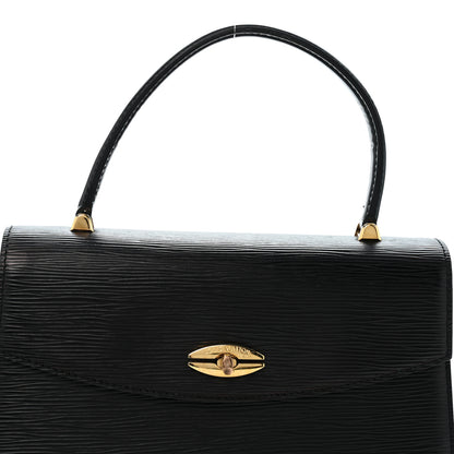 Louis Vuitton Epi Malesherbes Black 8 of 14