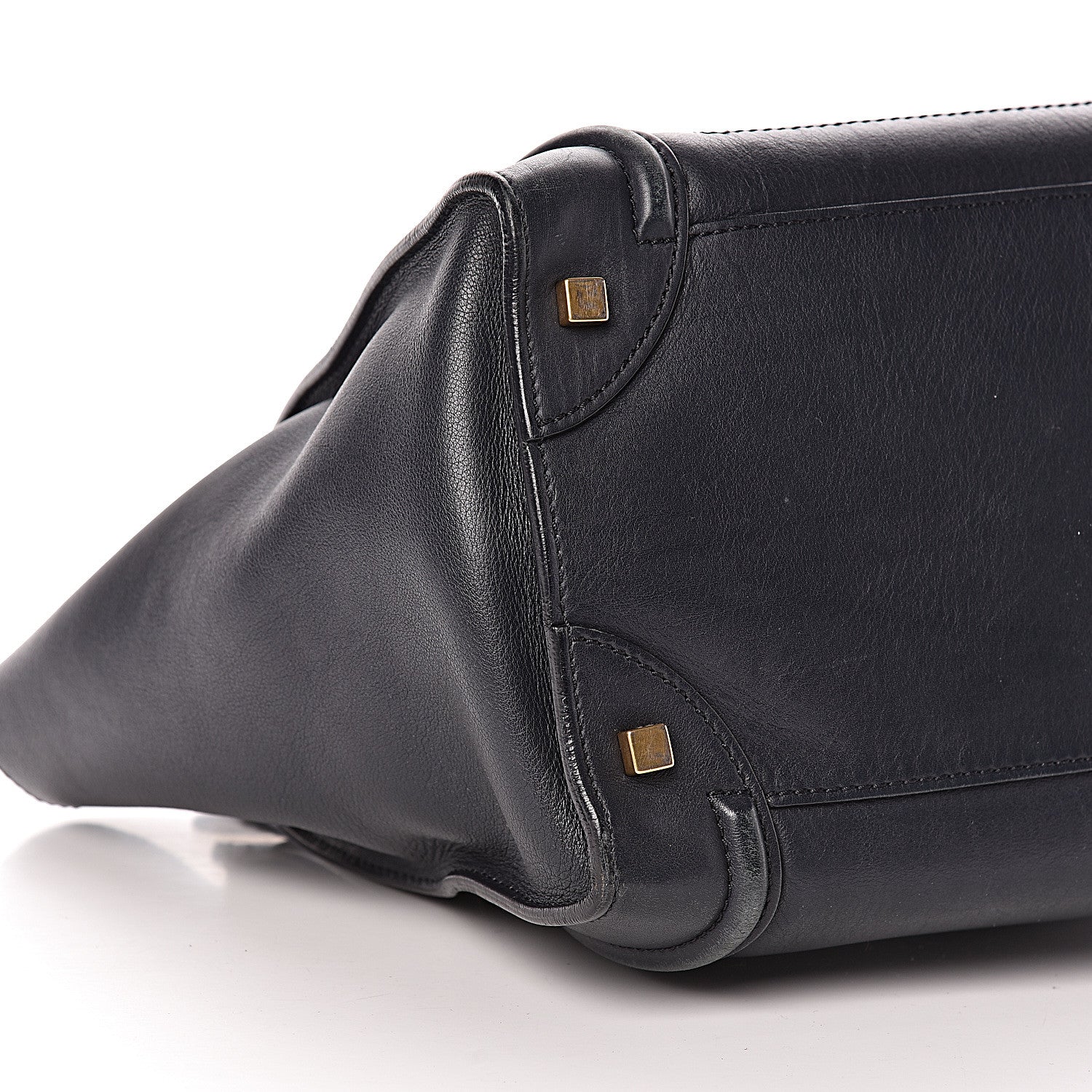 Celine Smooth Calfskin Mini Luggage Navy Blue 10 of 12