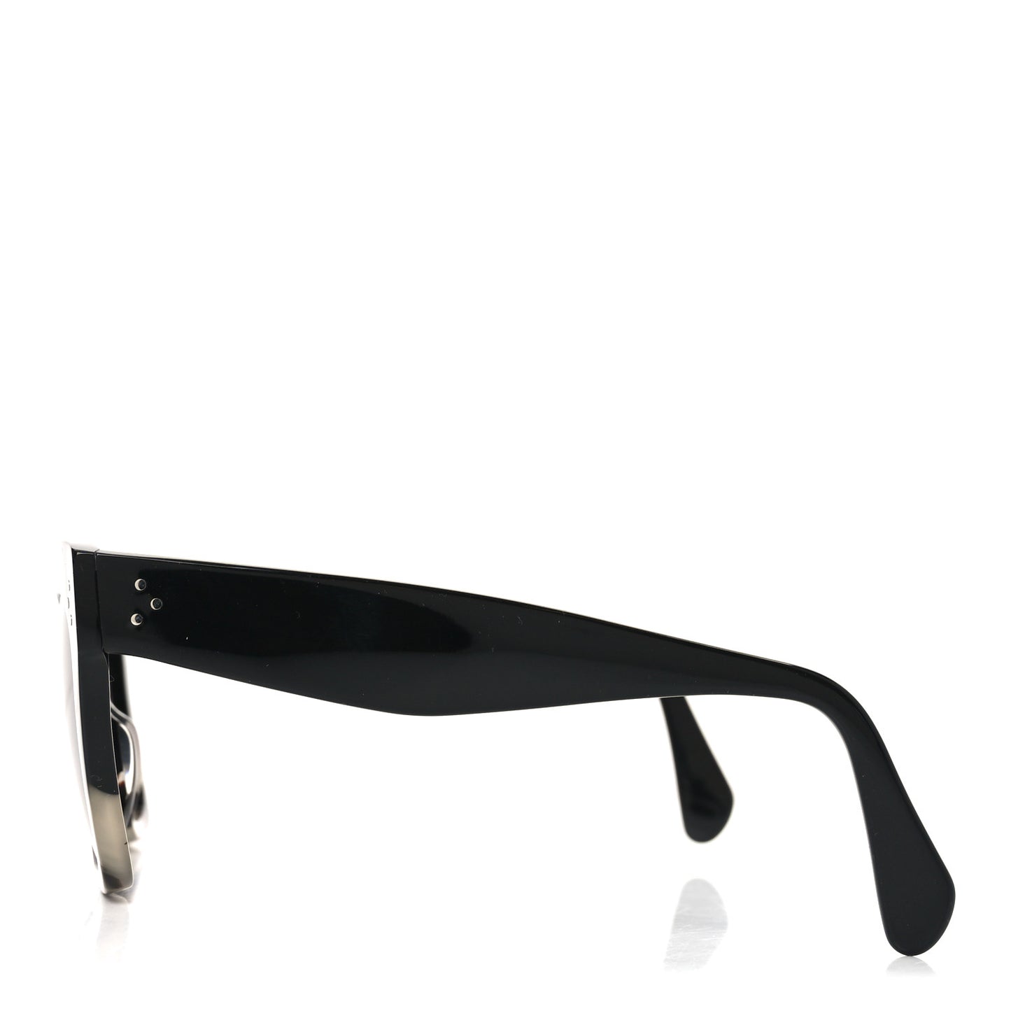 Acetate Cat Eye Sunglasses CL40004I Grey Black