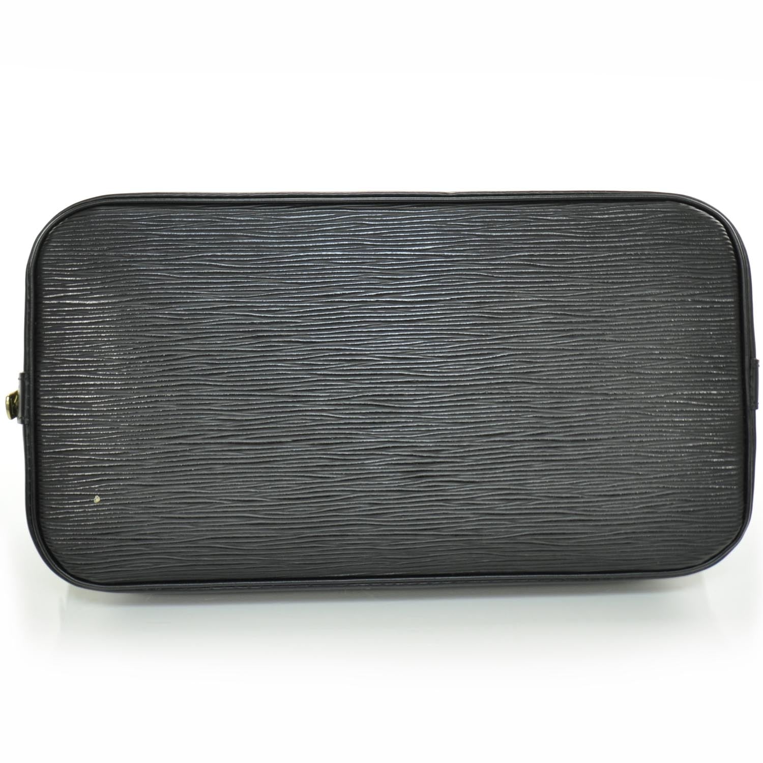 Louis Vuitton Epi Alma Black 5 of 8