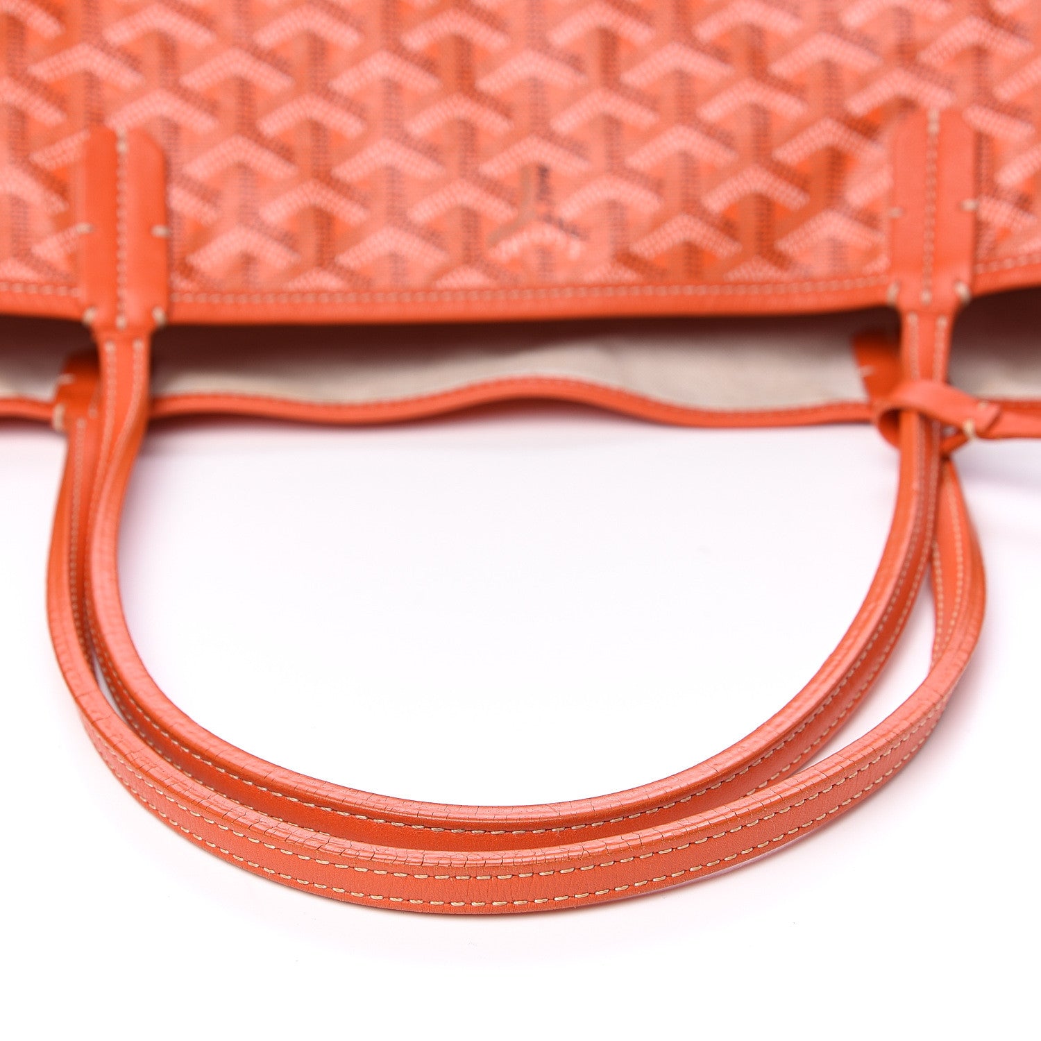 Goyard Goyardine Saint Louis GM Orange 10 of 15