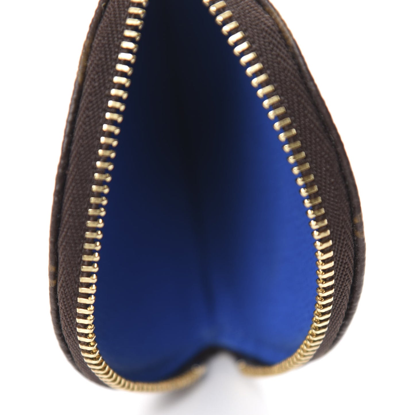 Monogram 2019 Christmas Animation Round Coin Purse Blue