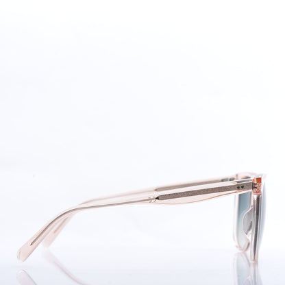 Celine Acetate CL40022F Sunglasses Baby Pink Turquoise 3 of 7