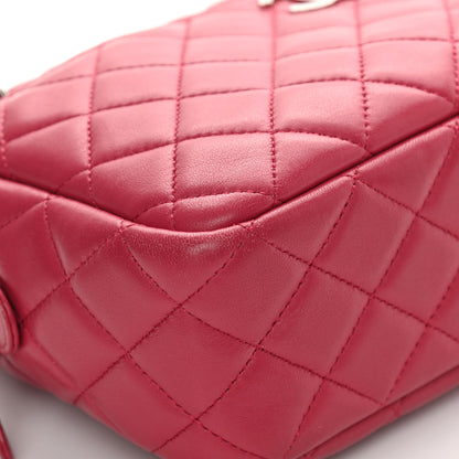 Chanel Lambskin Quilted Camera Case Pink 9 of 16