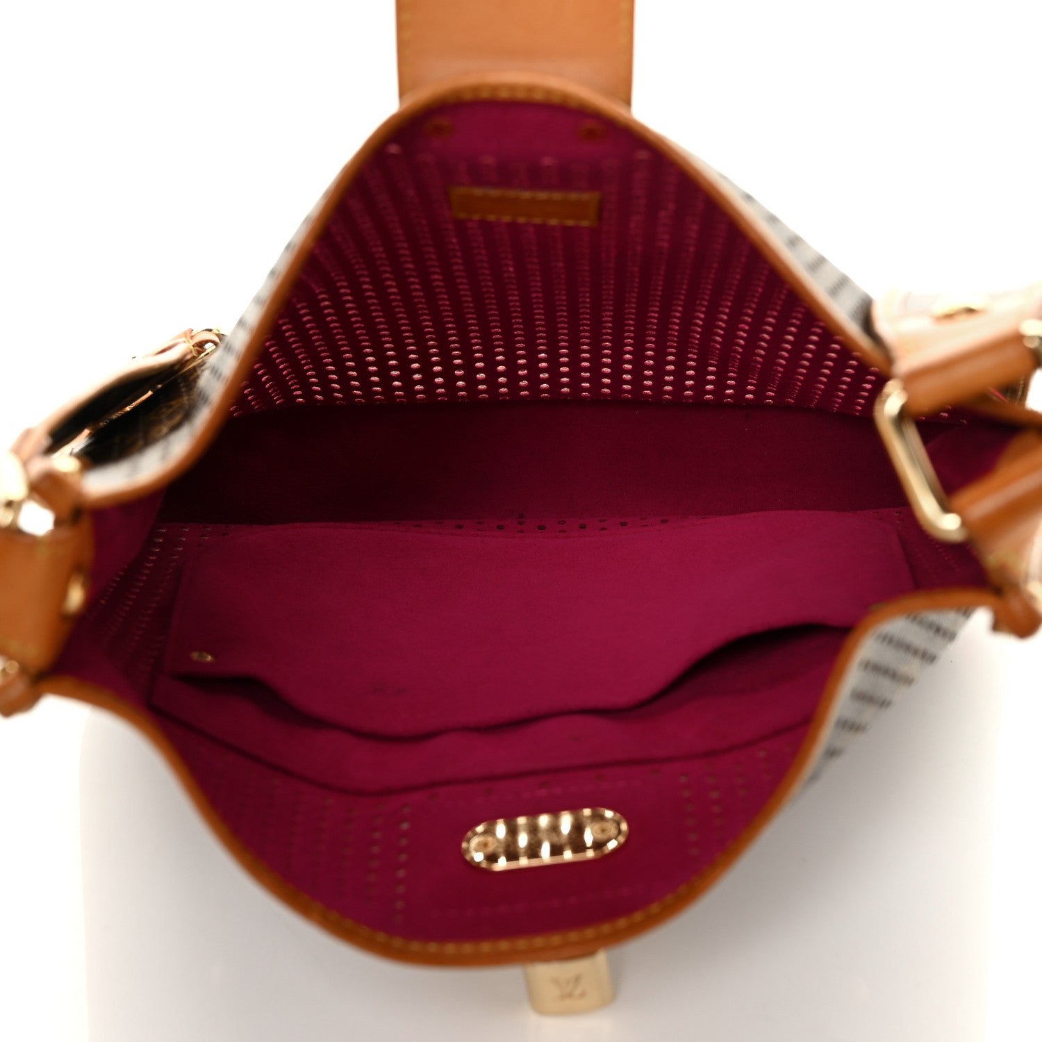 Louis Vuitton Monogram Perforated Musette Fuchsia 5 of 13
