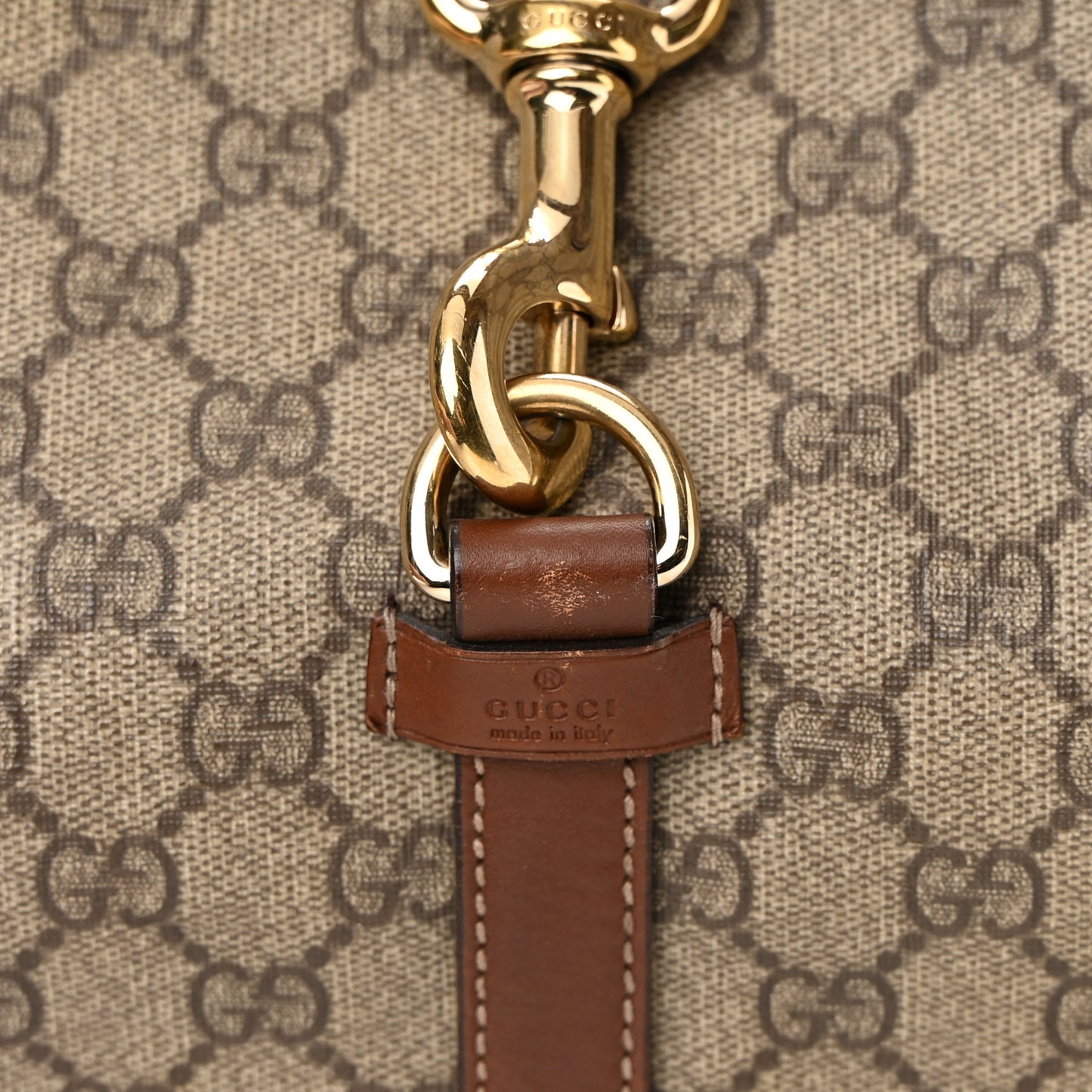 GG Plus Monogram Large Joy Shoulder Bag Brown