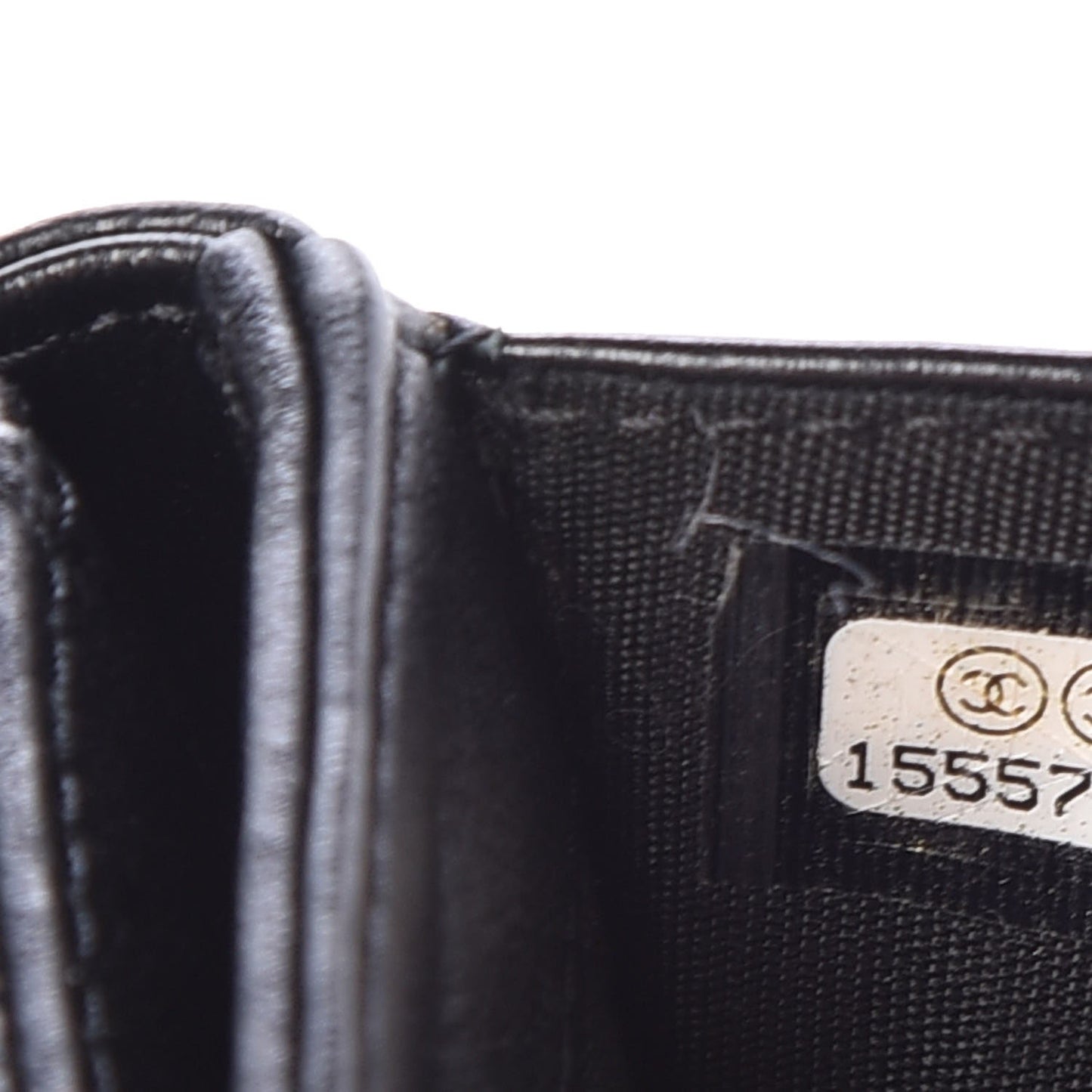 Caviar Timeless CC Compact French Wallet Black